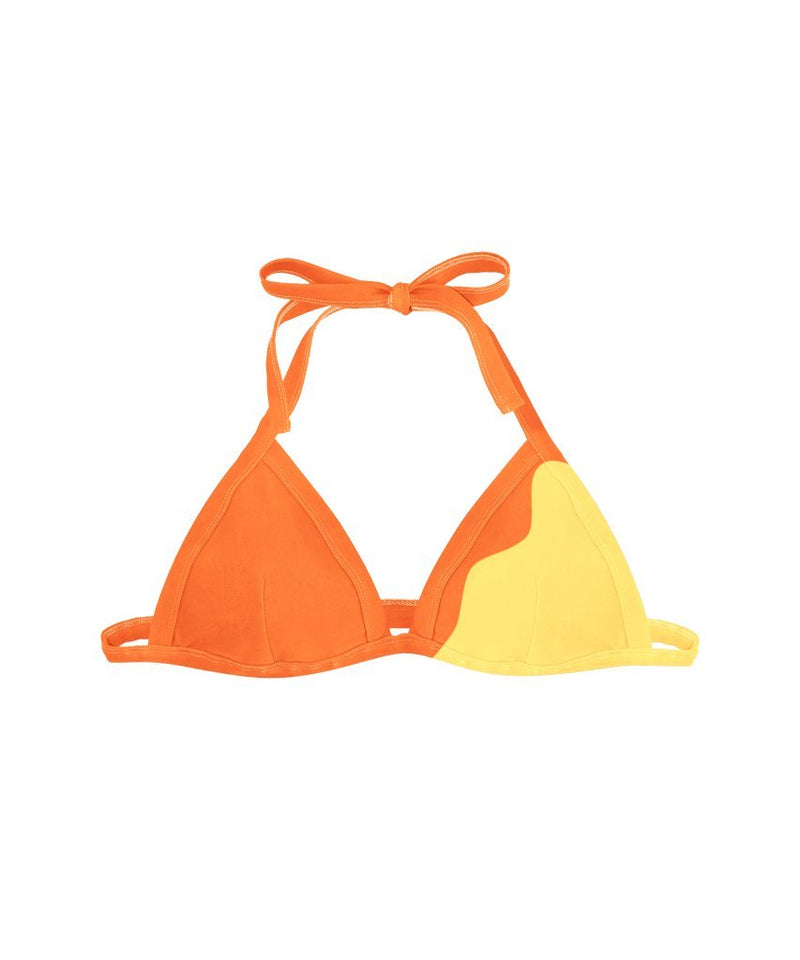 Bikini top | Orange-Yellow